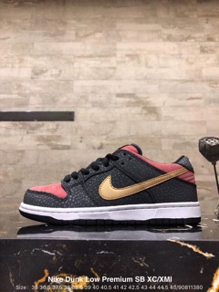 Giày Nike Dunk low SB XC/ XMI đỏ đen