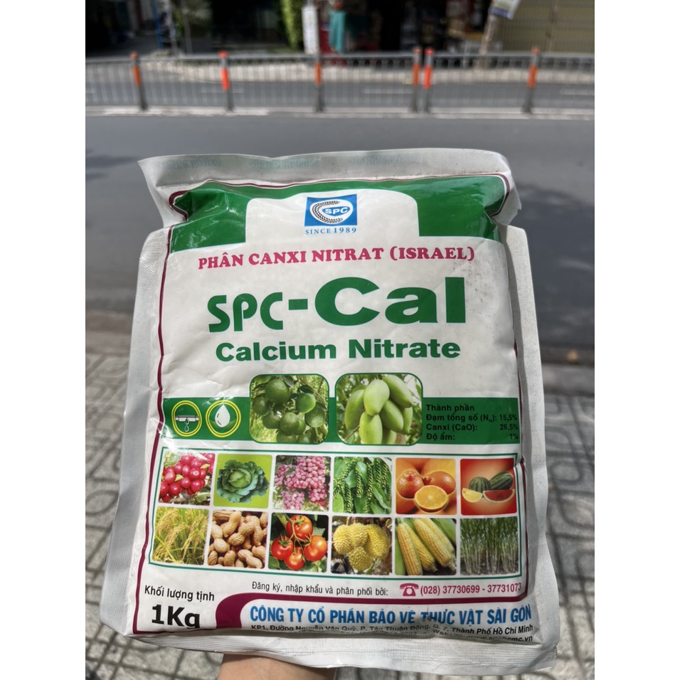Phân Canxi Nitrat Israel Haifa SPC-CAL, tăng đậu trái, giảm rụng trái non, cứng cây