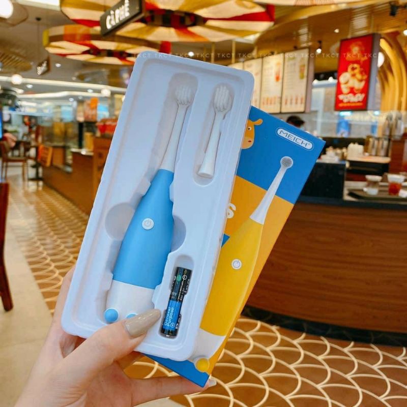 Bàn trải đánh răng tự động trẻ em kids