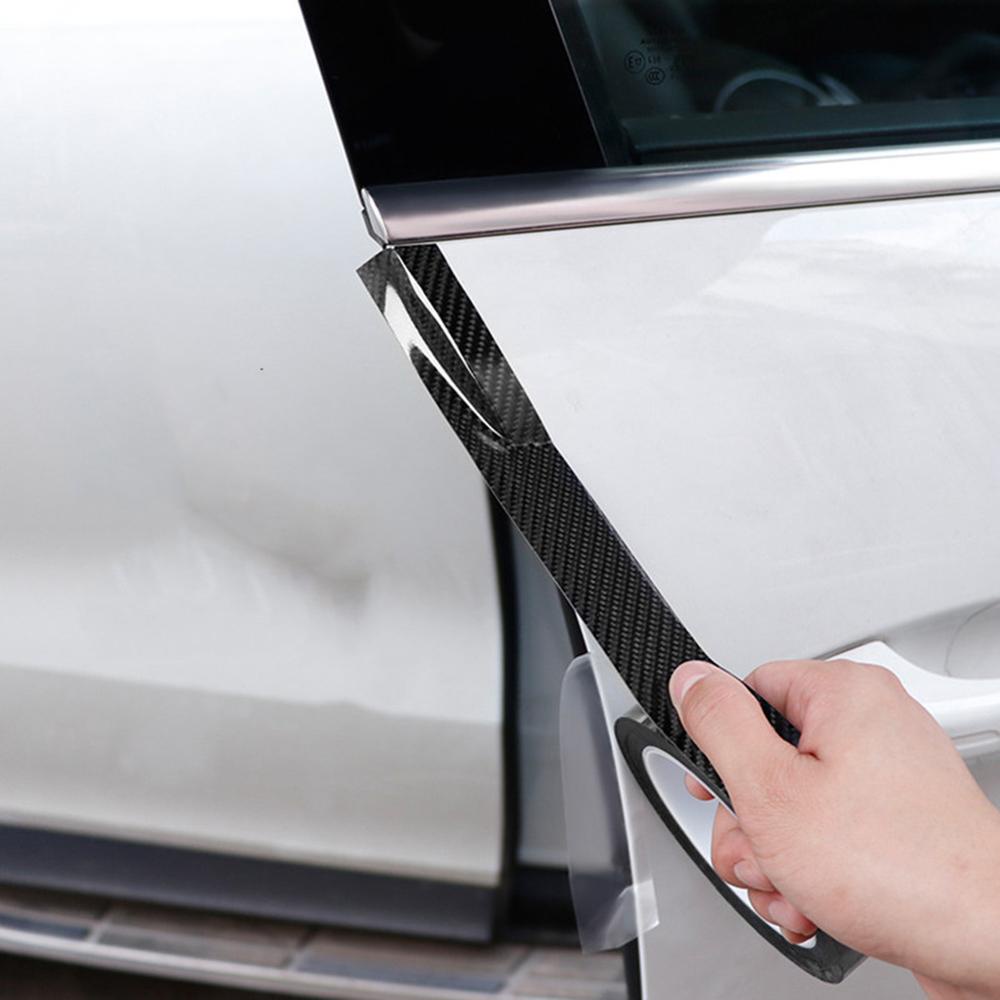 Cuộn Băng Dán Cửa Xe Hơi Chống Va Chạm 5m 10m 5D Bằng Sợi Carbon