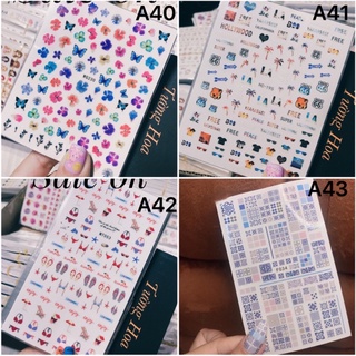 sticker dán móng m(10Tặng1)