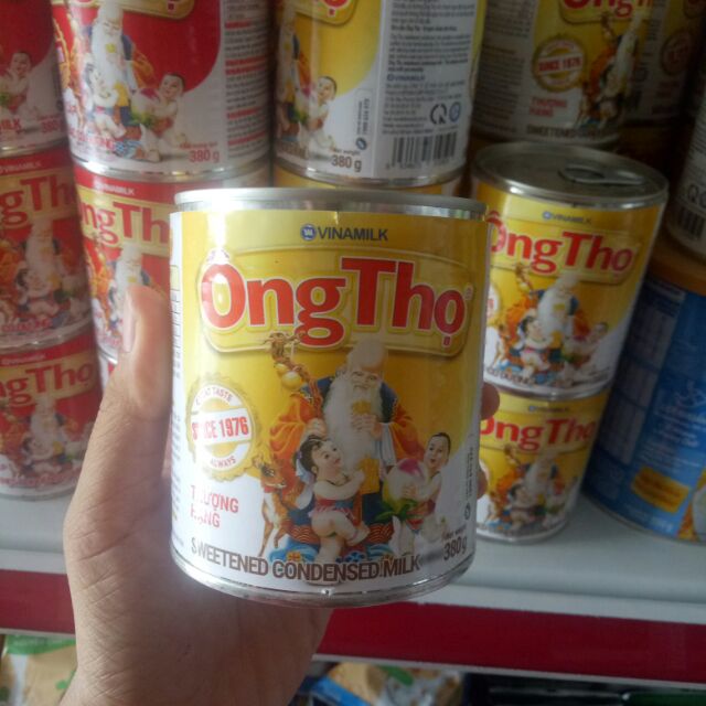 Sữa đặc có đường Ông thọ Trắng ( nắp giật) | BigBuy360 - bigbuy360.vn