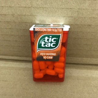 Lọ Kẹo Ngậm Thơm Mát TicTac Hương Cam 14,5g