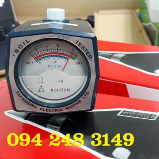 Máy đo pH và độ ẩm đất DM15 (Takemura-Nhật)