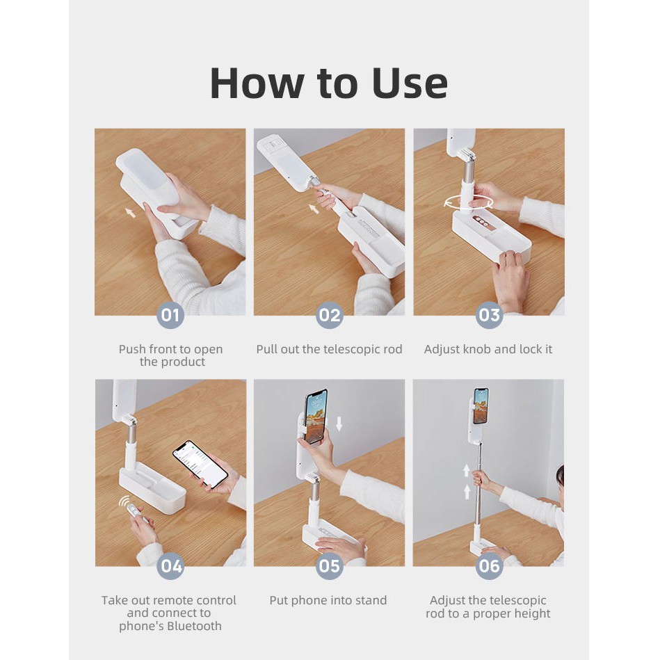 Giá Đỡ Điện Thoại USAMS Đa Năng Gọn Gàng Tiện Dụng | BigBuy360 - bigbuy360.vn