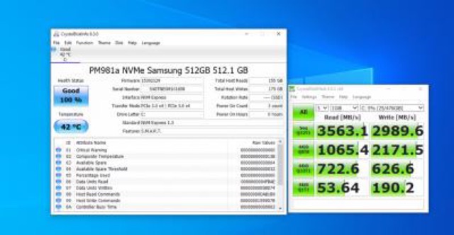 Ổ cứng M2 nvme Samsung pm981a 512gb new