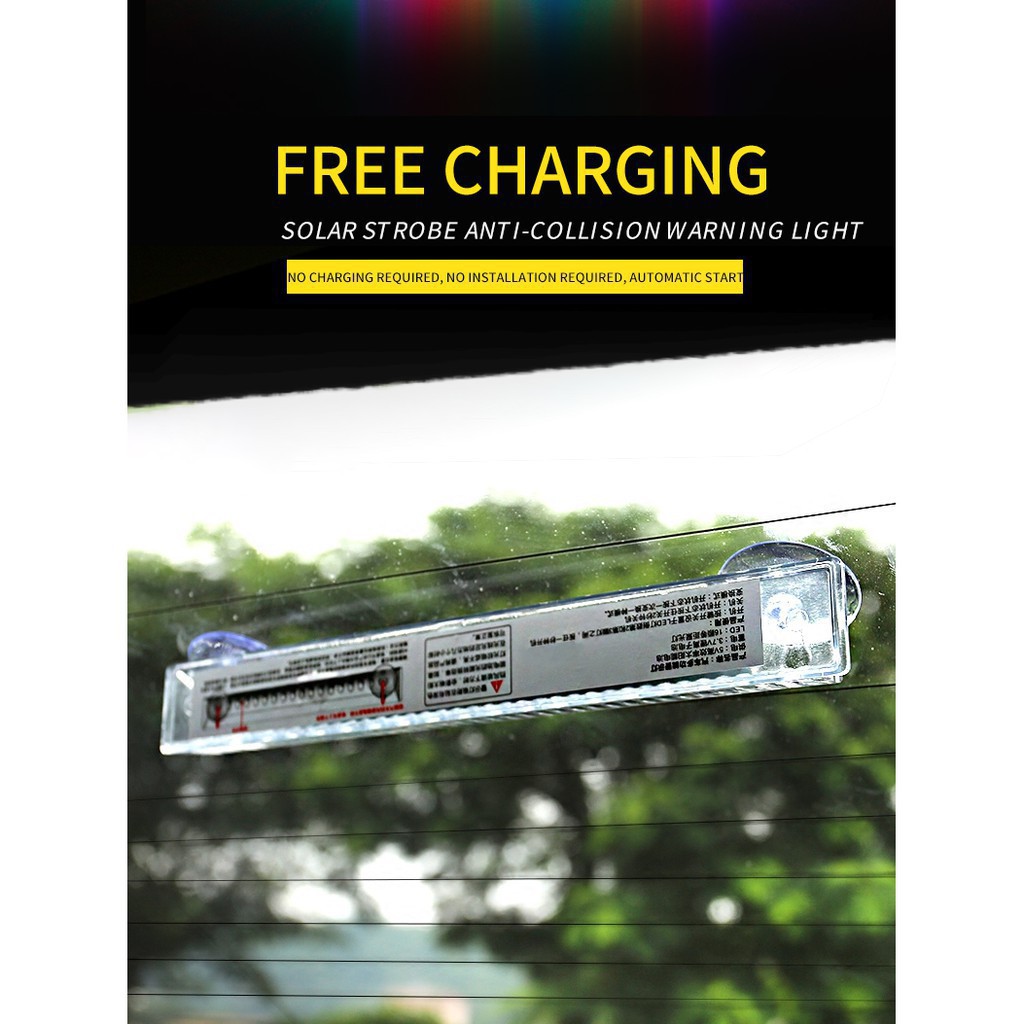 Đèn LED cảnh báo chống trộm dành cho xe hơi