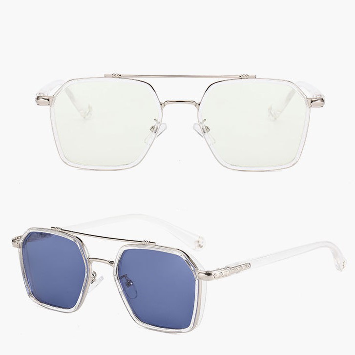 Kính Mát Gọng Vuông Chống Ánh Sáng Xanh Thời Trang Cho Nam Nữ | BigBuy360 - bigbuy360.vn