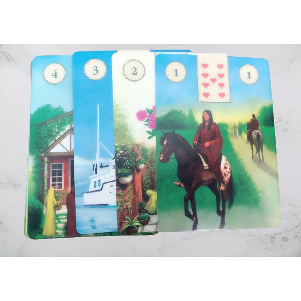 Gumylam Bộ bài tarot Pagan Lenormand cơ bản