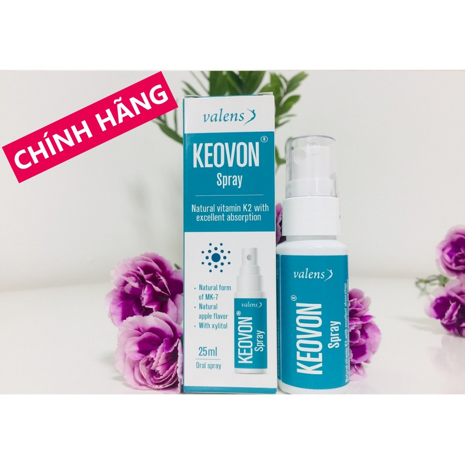 [Hoàn 20K xu nhập mã TRAU20] KEOVON Vitamin K2 dạng xịt CHÍNH HÃNG