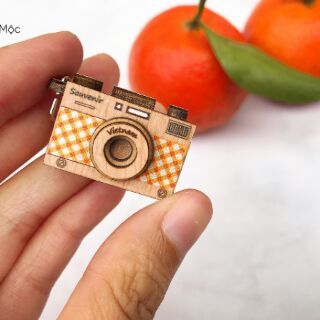 Combo 100 móc khóa máy ảnh