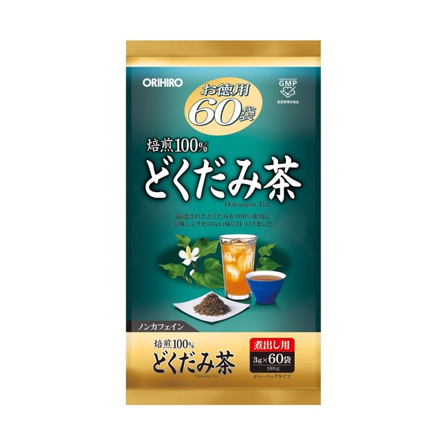 Trà diếp cá thanh nhiệt thải độc Orihiro 60 gói