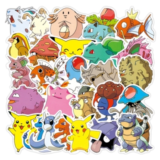 Bộ 50 Sticker Pokemon Dán Trang Trí