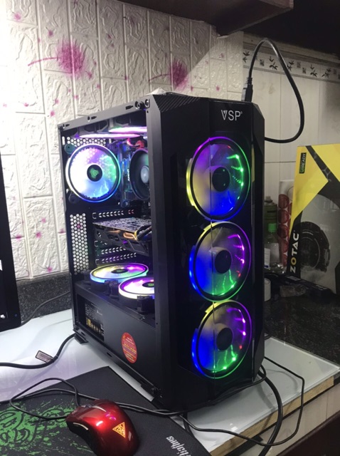 Bộ máy tính chiến dòng AMD RYZEN 5 360/Main B450M | BigBuy360 - bigbuy360.vn