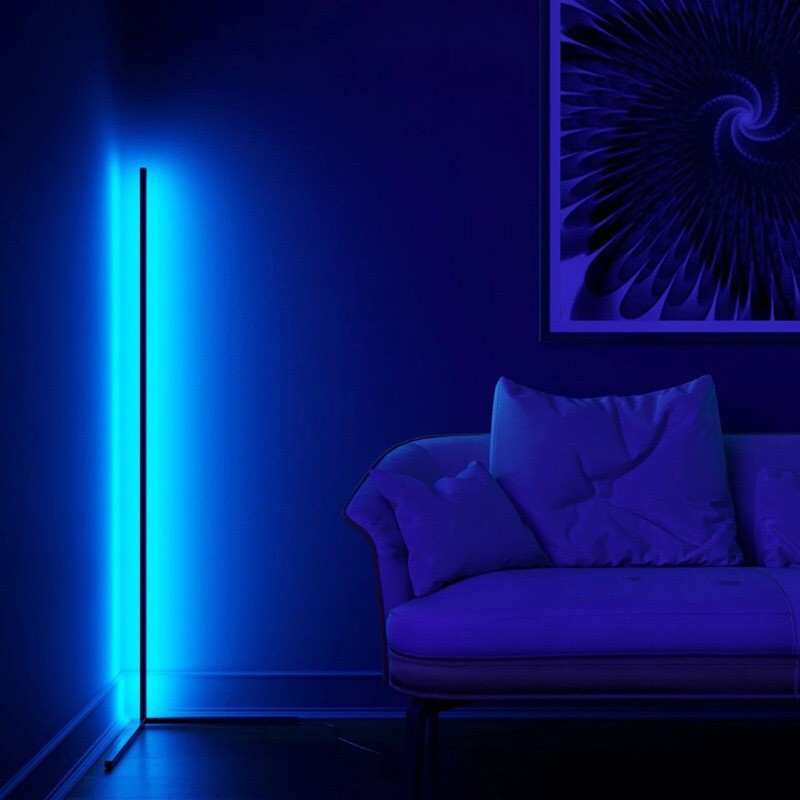 Đèn Led đứng góc tường RGB 2021 trang trí phòng khách, phòng ngủ, phòng game, điều khiển qua App Glowup Corner L01