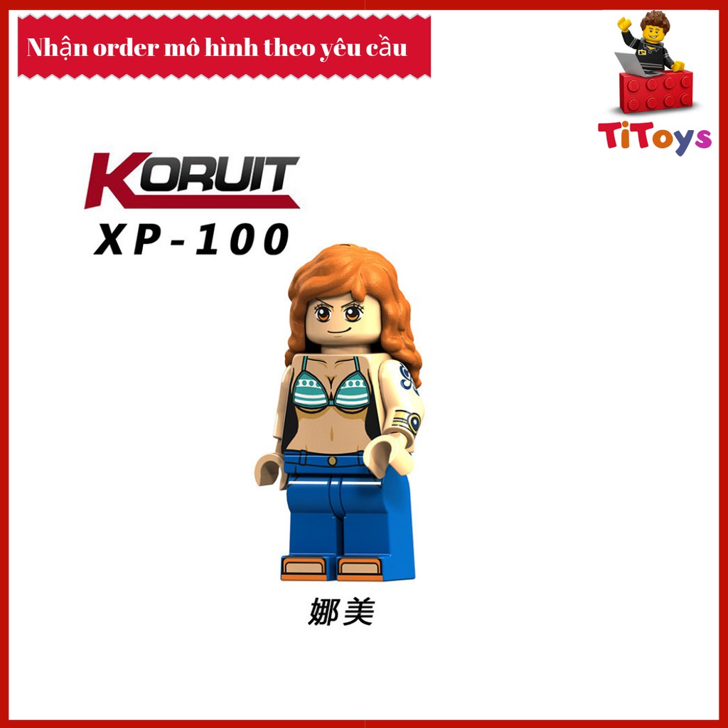 Minifigures các nhân vật Đảo hải tặc mới nhất - Đồ chơi Lắp ghép Xếp hình Non Lego KT1013