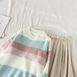 [HÀNG ORD] ÁO LEN DỄ THƯƠNG MÀU PASTEL