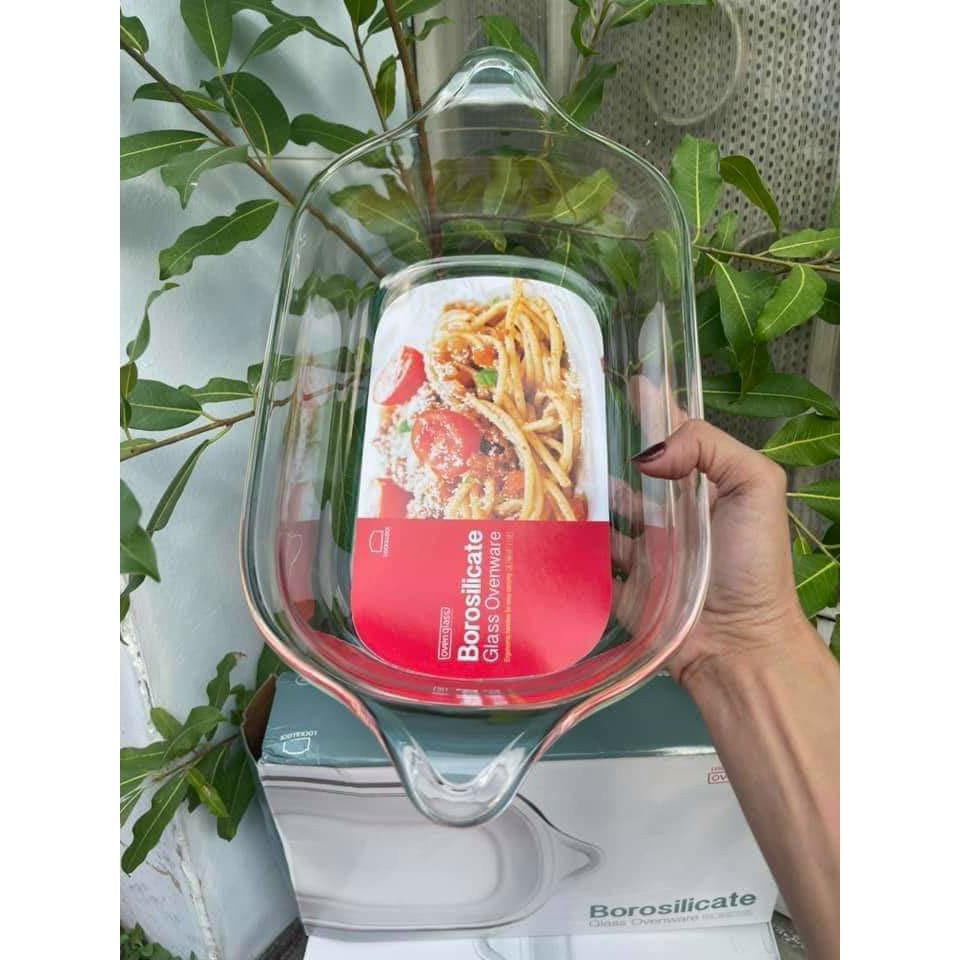 Khay nướng thủy tinh chịu nhiệt Lock&lock LLG582 2000ml
