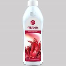 Syrup hibicus chai 1L - Nước cốt hoa Hibiscus chai 1L tiện lợi pha sẵn đồ uống thanh mát