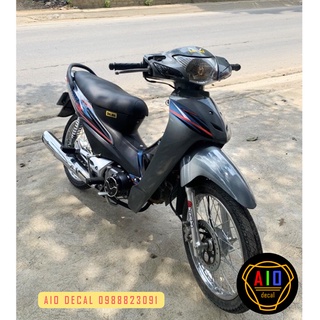 Tem rời wave alpha 50cc,100cc đen ver 10 -ảnh thật