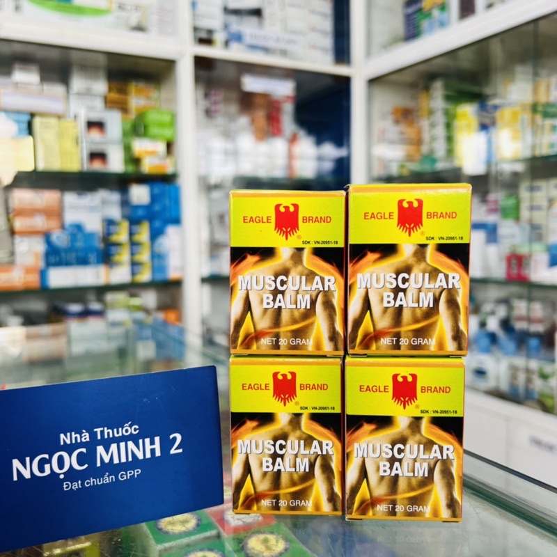 ✅ [Chính Hãng] Cao xoa bóp cơ bắp con ó 20 gram ( Eagle brand )