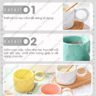 Ly, cốc uống nước bằng gốm sứ