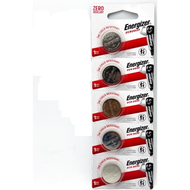 Vỉ 5 viên CR2032 Pin 3V Lithium Energizer