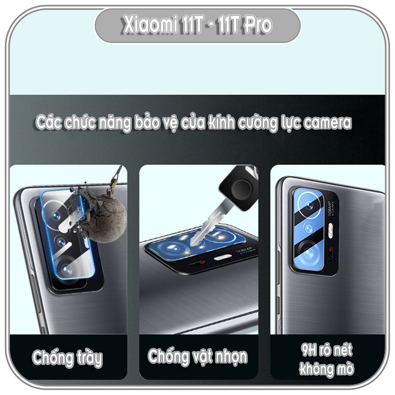 Kính cường lực Camera Xiaomi 11T - 11T Pro