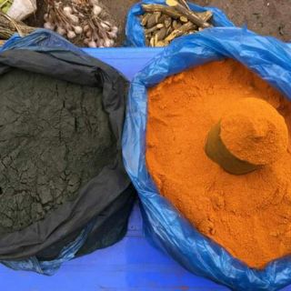 Bột nghệ đen trị bao tử, đại tràng 100g