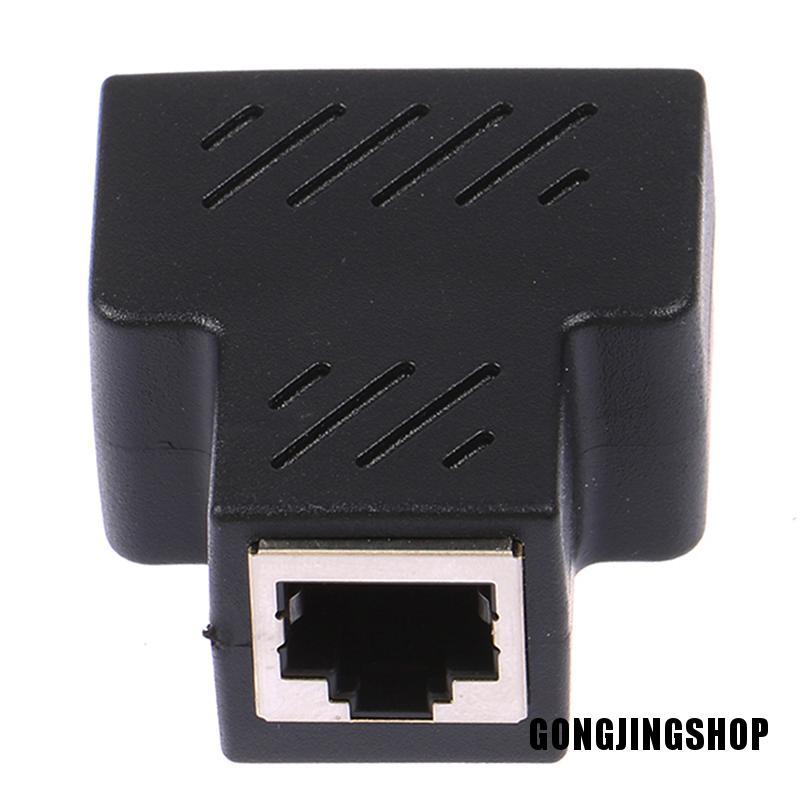 Đầu Nối Dây Cáp Mạng Rj45 1 Ra 2 Chiều