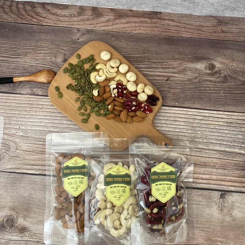 300g set mix 3 loại hạt làm sữa mỗi loại 100g , Mix theo yêu cầu - Làm sữa, chế biến đồ ăn tốt cho sức khỏe