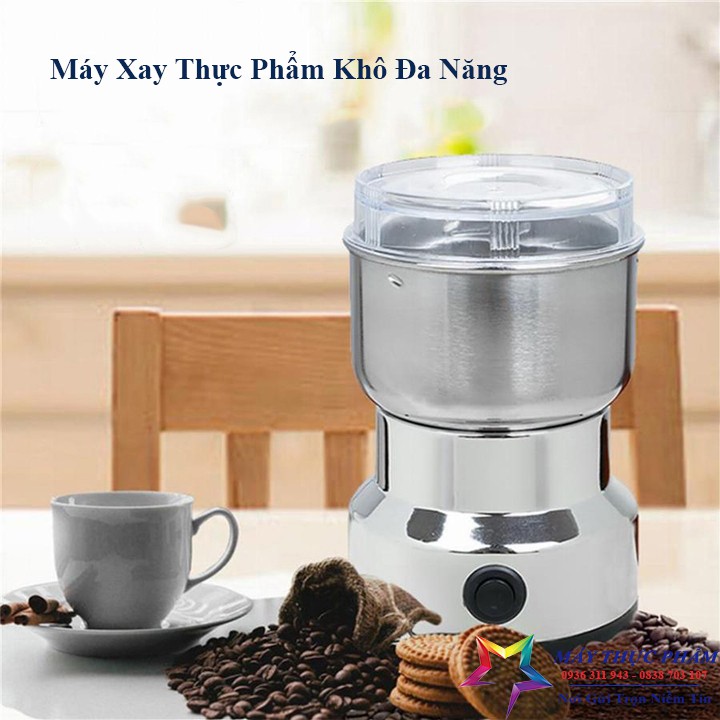 Máy nghiền bột mini, xay đồ khô