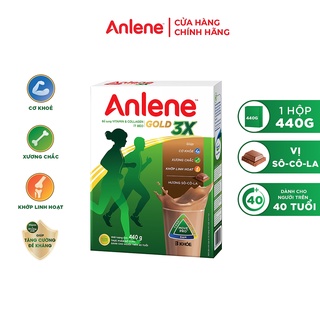 Sữa bột Anlene Gold Movepro Hộp 440g chocolate