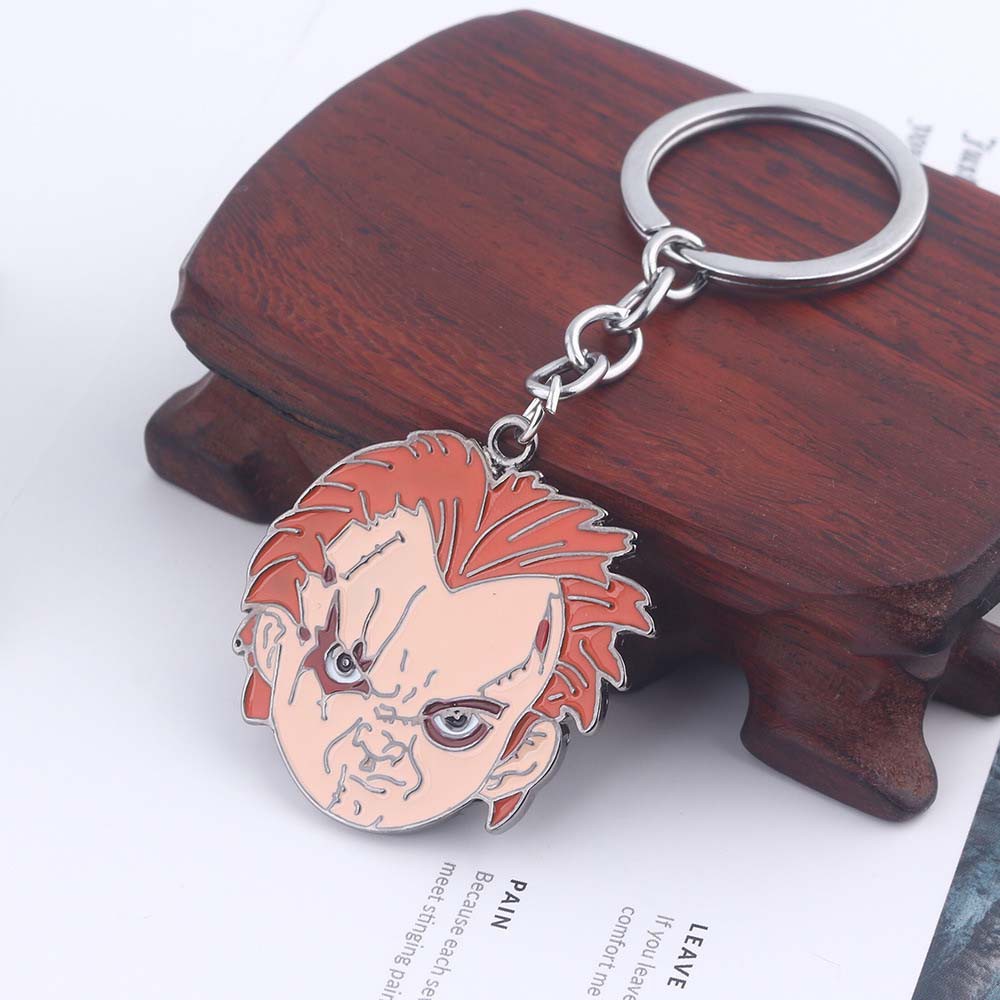 Móc Khóa Hình Búp Bê Chucky Trong Phim Kinh Dị Bằng Acrylic