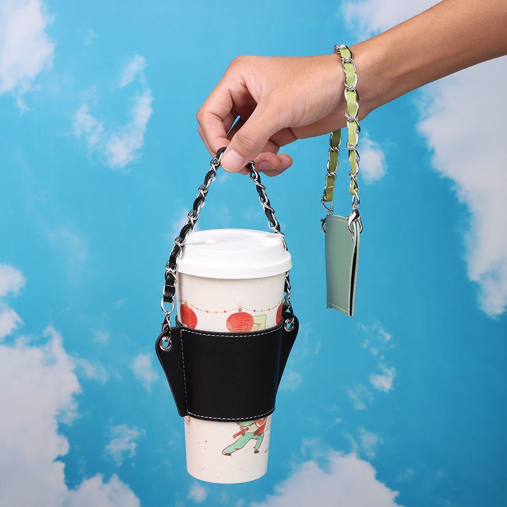 Bộ Ống Đựng Cốc Cà Phê Kèm Dây Đeo Tiện Dụng