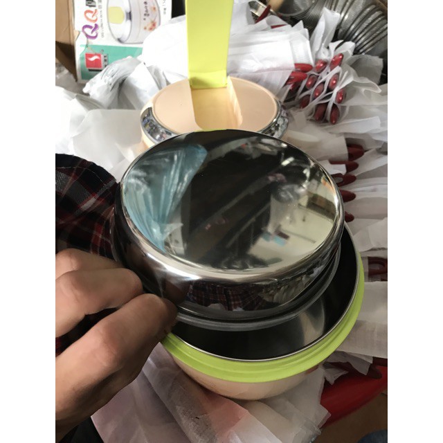 Cặp lồng giữ nhiệt QQ ( 1200 - 1500ml )[Giảm giá sốc]