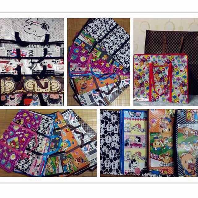 Túi bạt siêu đại 60x80 sâu 23 cm ( đựng chăn cực thích )