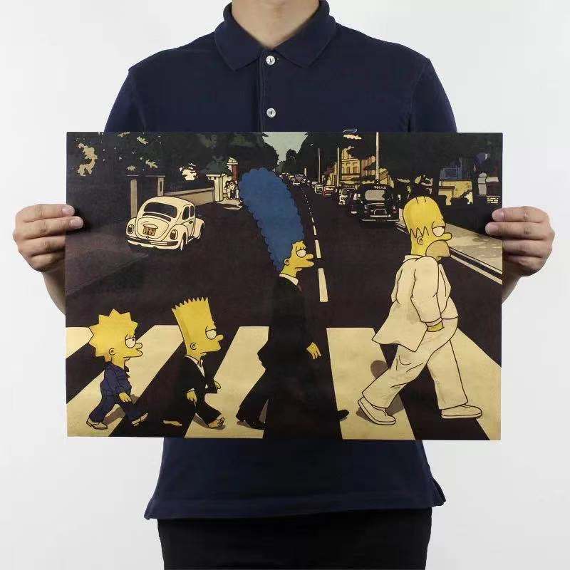 Poster Ban Nhạc Ke Ben Nirvana 51x36cm