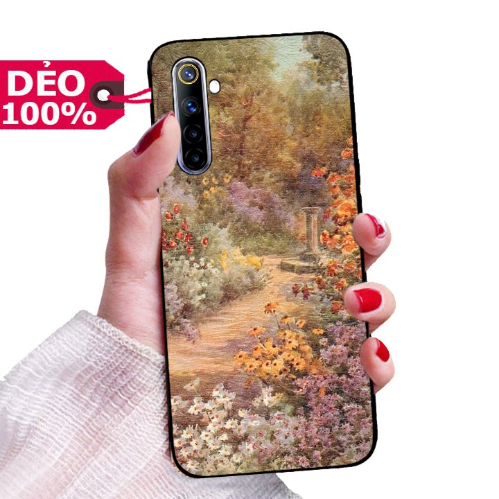 ỐP LƯNG DẺO REALME 6 ĐỦ DÒNG PHONG CẢNH SINH THÁI LÃNG MẠN PHỦ BÓNG NHƯ GƯƠNG