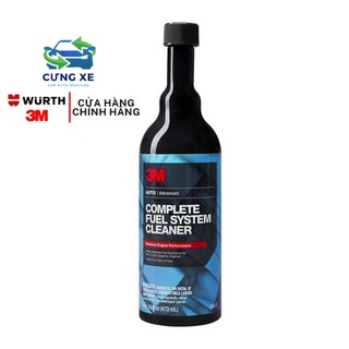 Dung môi phụ gia xăng 3m complete fuel system cleaner 08813 473ml