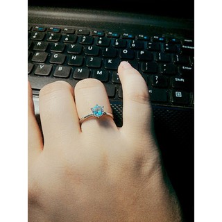 Nhẫn Đôi Bạc 925 Nhẫn Cặp Siêu Lãng Mạn Cho Cặp Đôi <3