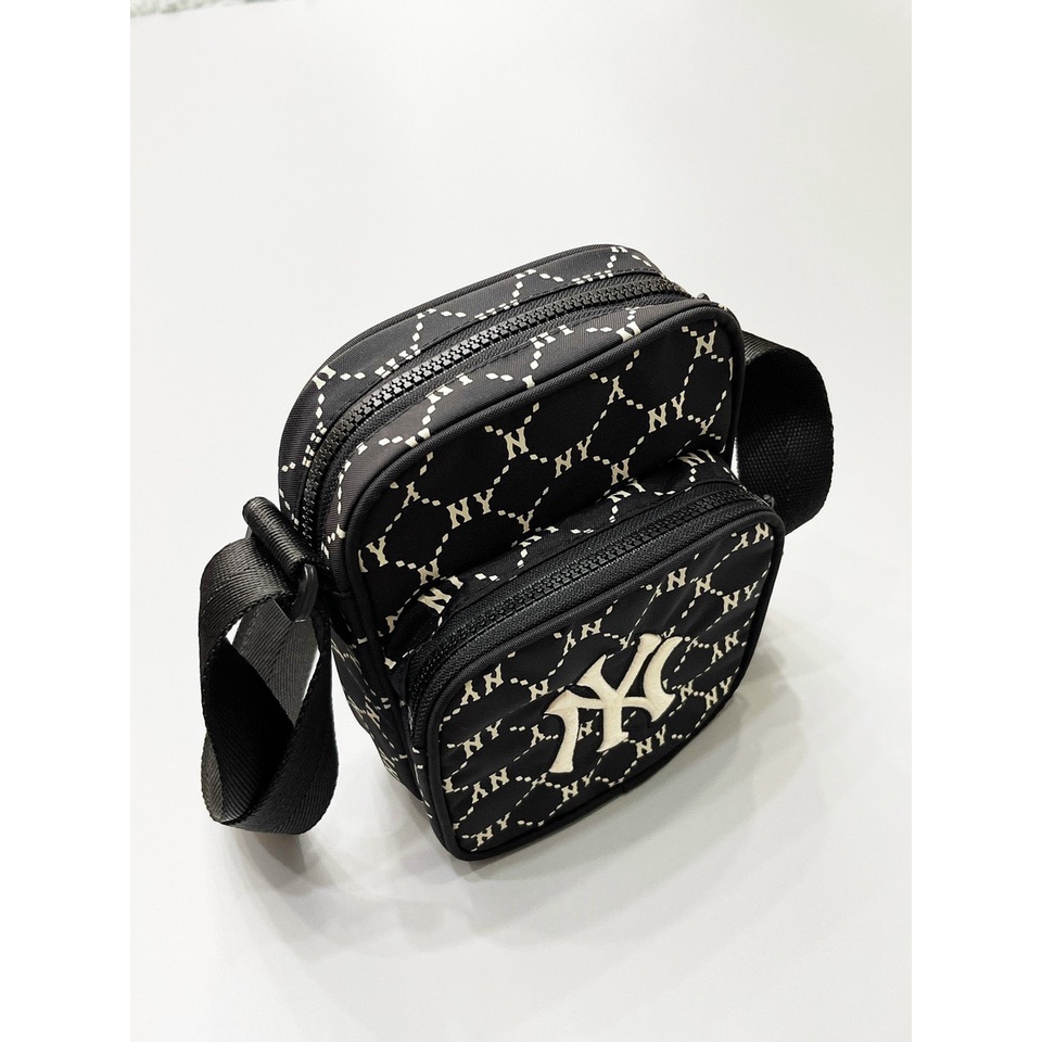 [SIÊU RẺ] Túi đeo chéo MLB NY nam nữ minibag monogram hàng dư