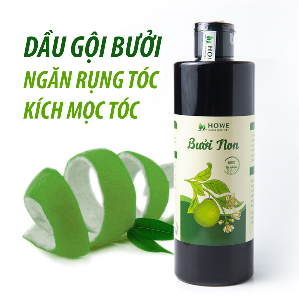 Dầu gội bưởi HOWE ngăn ngừa rụng tóc, kích thích mọc tóc 500ml
