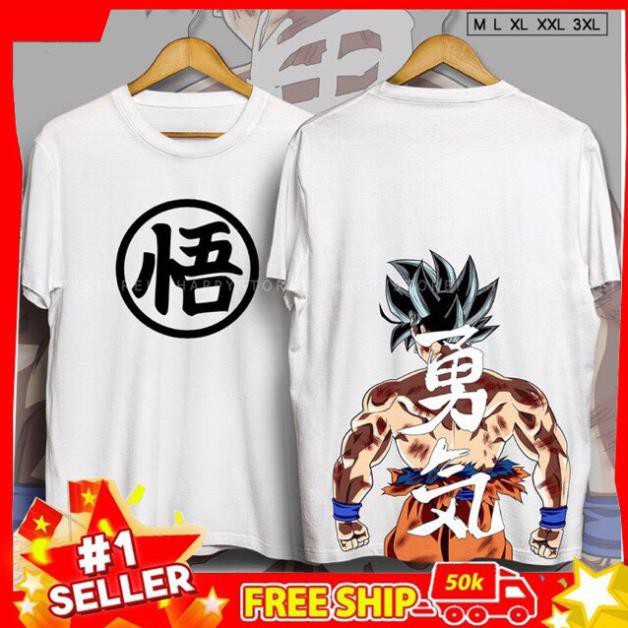 Áo Thun Dragon Ball Songoku Cực Chất | Áo Phông Goku Đẹp . .