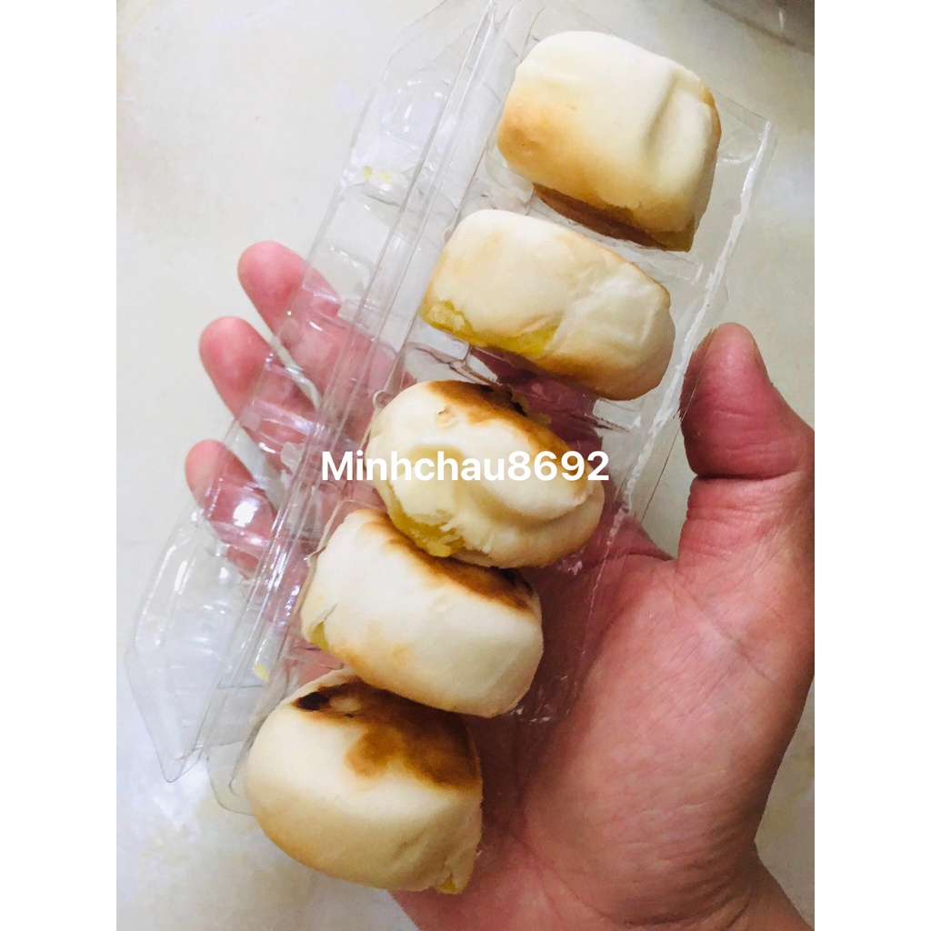 Bánh Pía Sầu riêng đậu xanh Lương Trân đặc sản Sóc Trăng Gói 5 cái