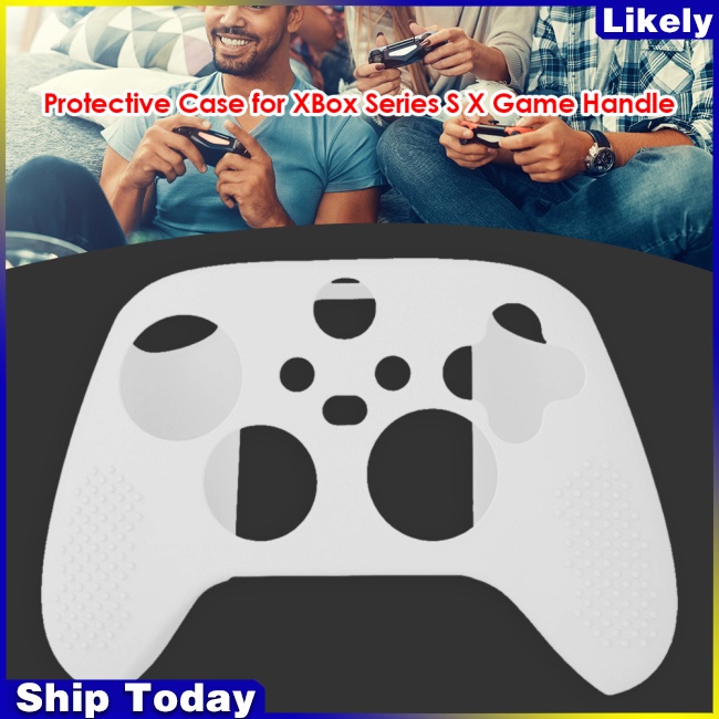 Vỏ Bọc Silicon Mềm Chống Trượt Bảo Vệ Tay Cầm Chơi Game Xbox Series X S