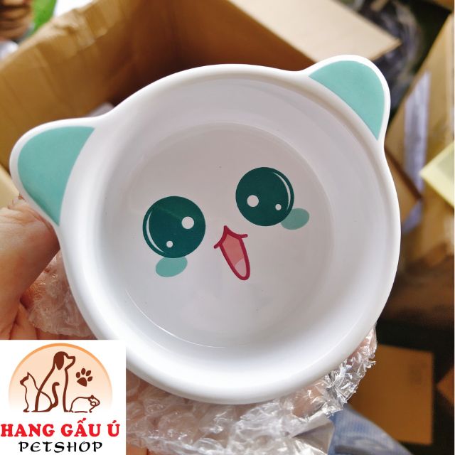 Chén ăn sứ mắt biếc cho Hamster