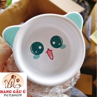 Chén ăn sứ mắt biếc cho Hamster