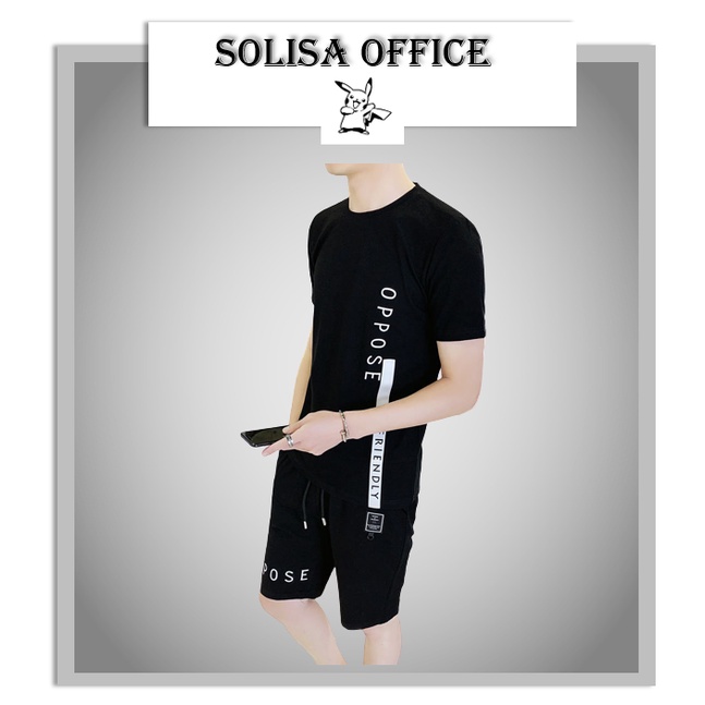 BỘ QUẦN ÁO THỂ THAO NAM 🚚 FREESHIP ? Đồ bộ thể thao mẫu OPOOSE phong cách trẻ trung