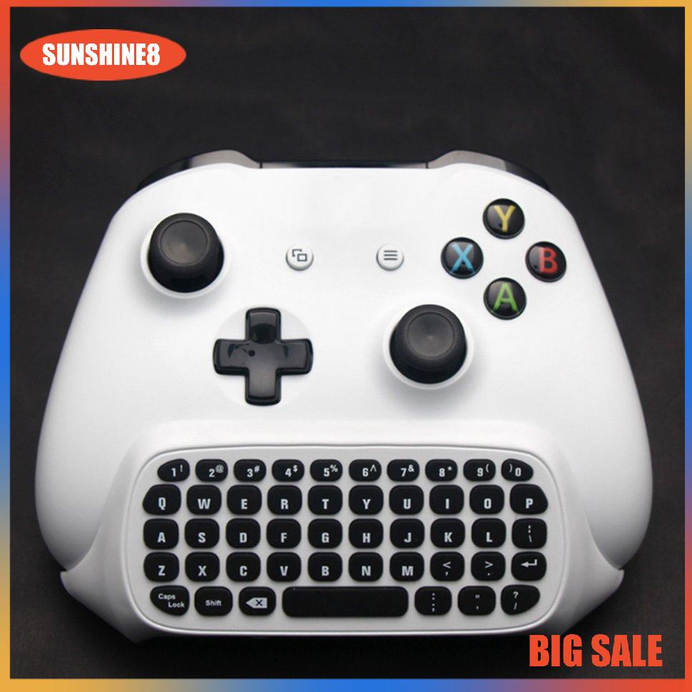 【SUN】TY-64 Wireless Chat pad Game Keyboard with Audio/Headset Jack for Xbox One